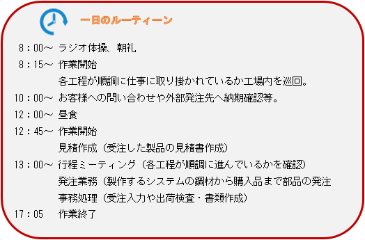 ルーティーン画像